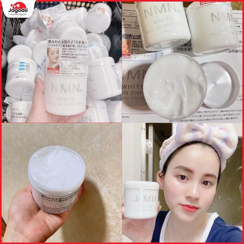 Kem dưỡng trắng da giảm lão hóa NMN, gel dưỡng NMN white all in one, dưỡng da nâng cơ giảm nếp nhăn