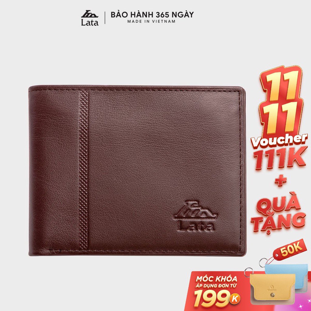 Ví nam - nữ da thật LATA LVN25 - Hàng mới về
