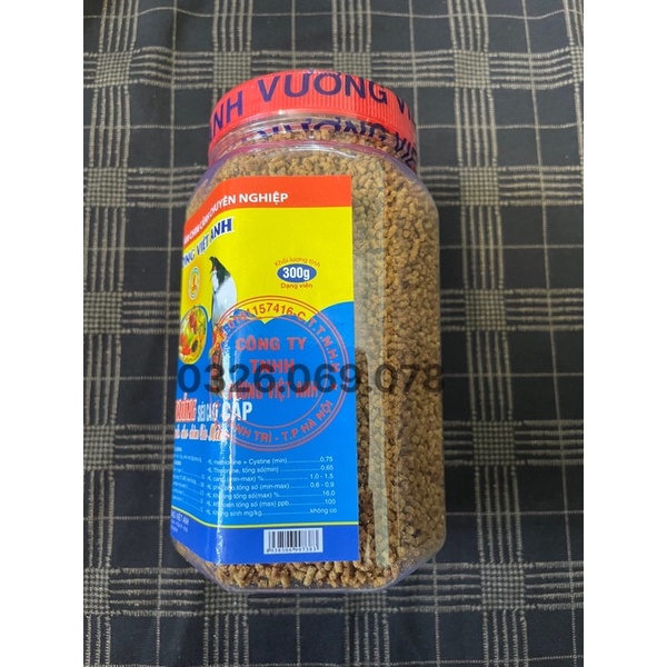 Cám trứng Vương Việt Anh Chào mào cao cấp lọ 300g
