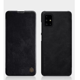 Bao da Nillkin QIN Cho Samsung A51 Chính Hãng - Có Khe Nhét Thẻ