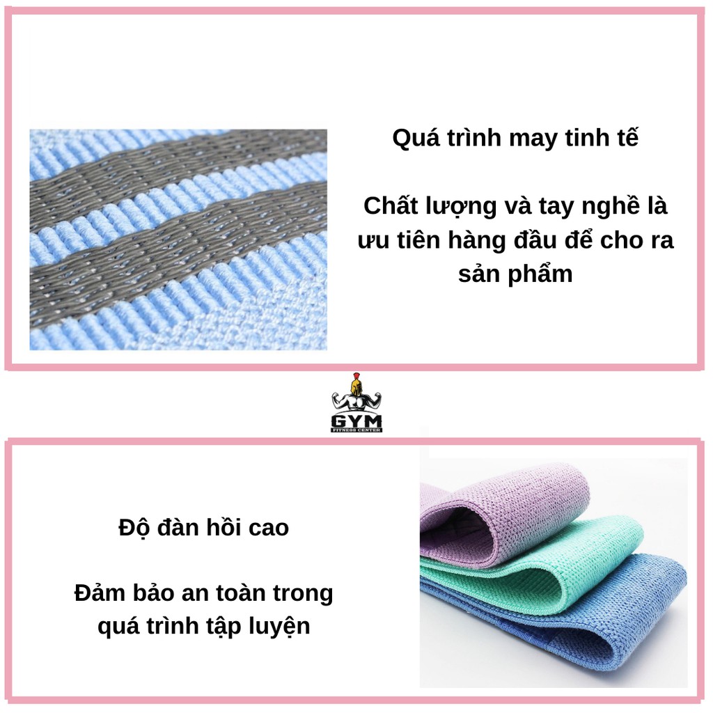 [Chính hãng Aolikes]Dây Mini Band, Kháng Lực Tập Chân Mông Đùi Siêu Bền