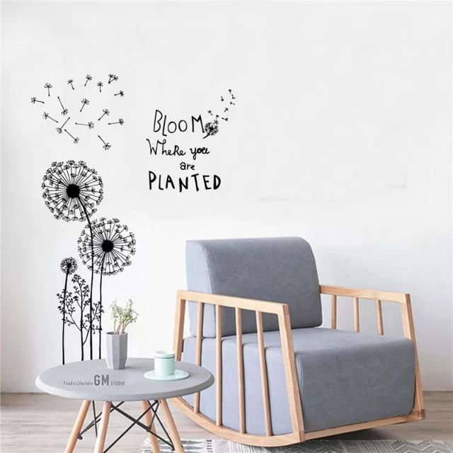 DECAL DÁN TƯỜNG BỒ CÔNG ANH BLOOM