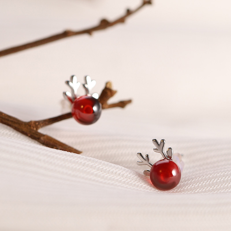 Bông Tai Đính Đá Xinh Xắn Dành Cho Nữ