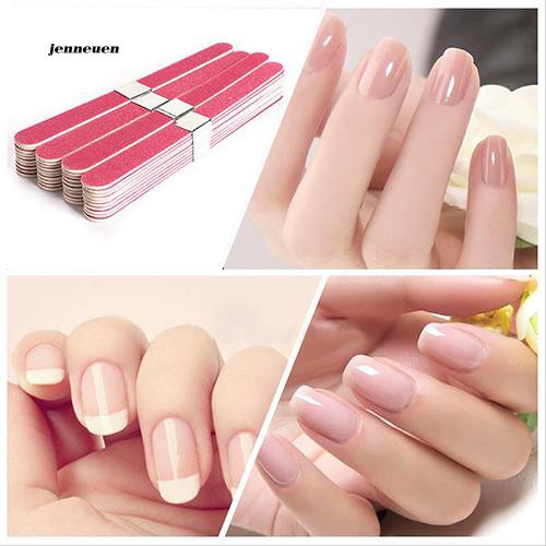 Set 10 dũa móng tay hai mặt tiện dụng