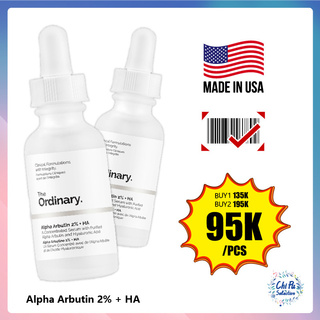 Tinh chất dưỡng trắng Alpha Arbutin 2% + HA - The Ordinary Serum Làm Mờ Nám, Tàn Nhang