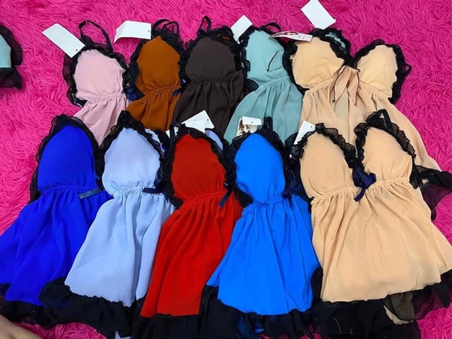 [SALE 35%] Đồ ngủ voan bèo có mút | BigBuy360 - bigbuy360.vn