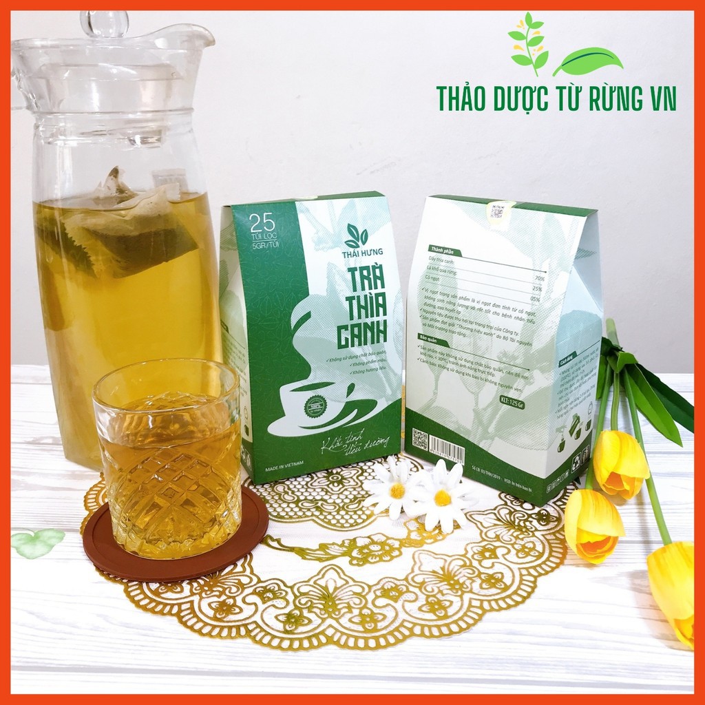 [Combo 03] Dây Thìa Canh - Trà Thìa Canh Thái Hưng Chiết Xuất Từ Dây Thìa Canh, Lá Khổ Qua Rừng 3 hộp 125g 25 gói | WebRaoVat - webraovat.net.vn