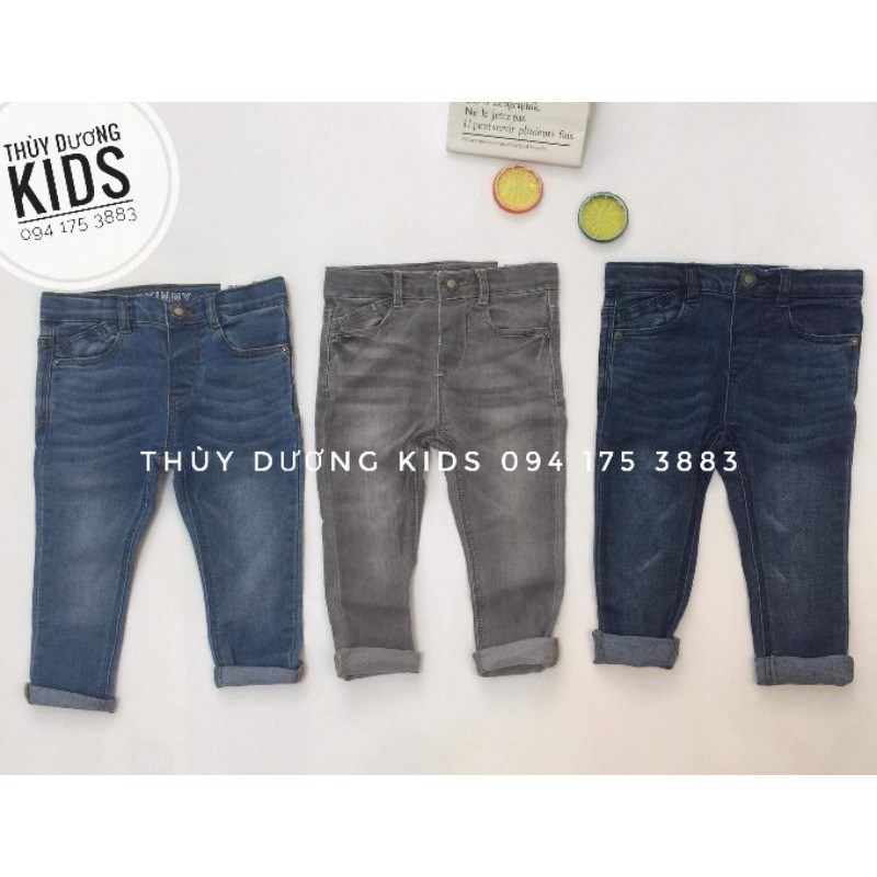 ⚡😍Quần bò/ jeans Zara skinny màu xanh nhạt, xanh đậm, khói và đen dư xịn cho bé