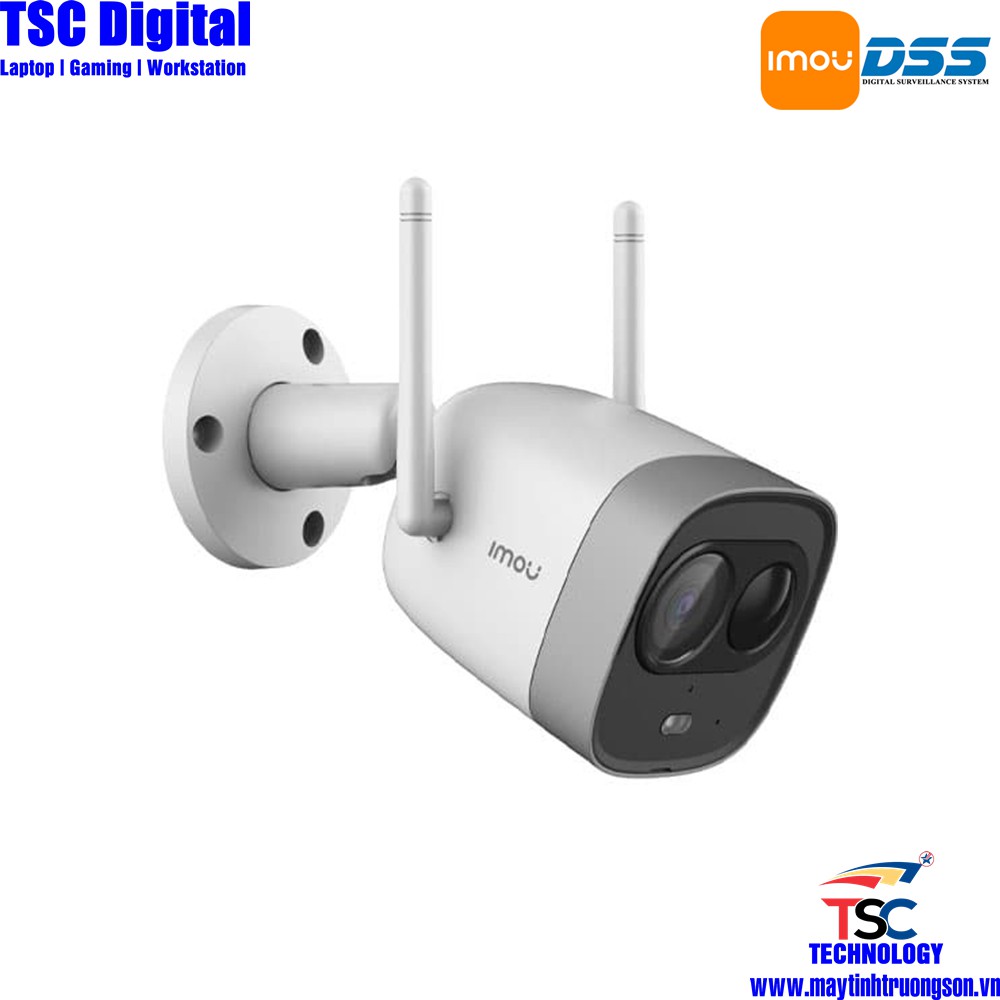 Camera IP Wifi 2.0MP IPCG26EP IMOU Full HD 1080P Chống Nước | Kèm Thẻ Nhớ Lưu Trữ 128Gb