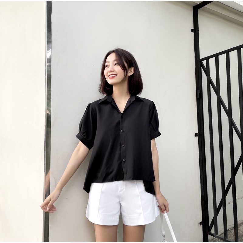 Áo sơmi xếp ly sau Ellyclothing