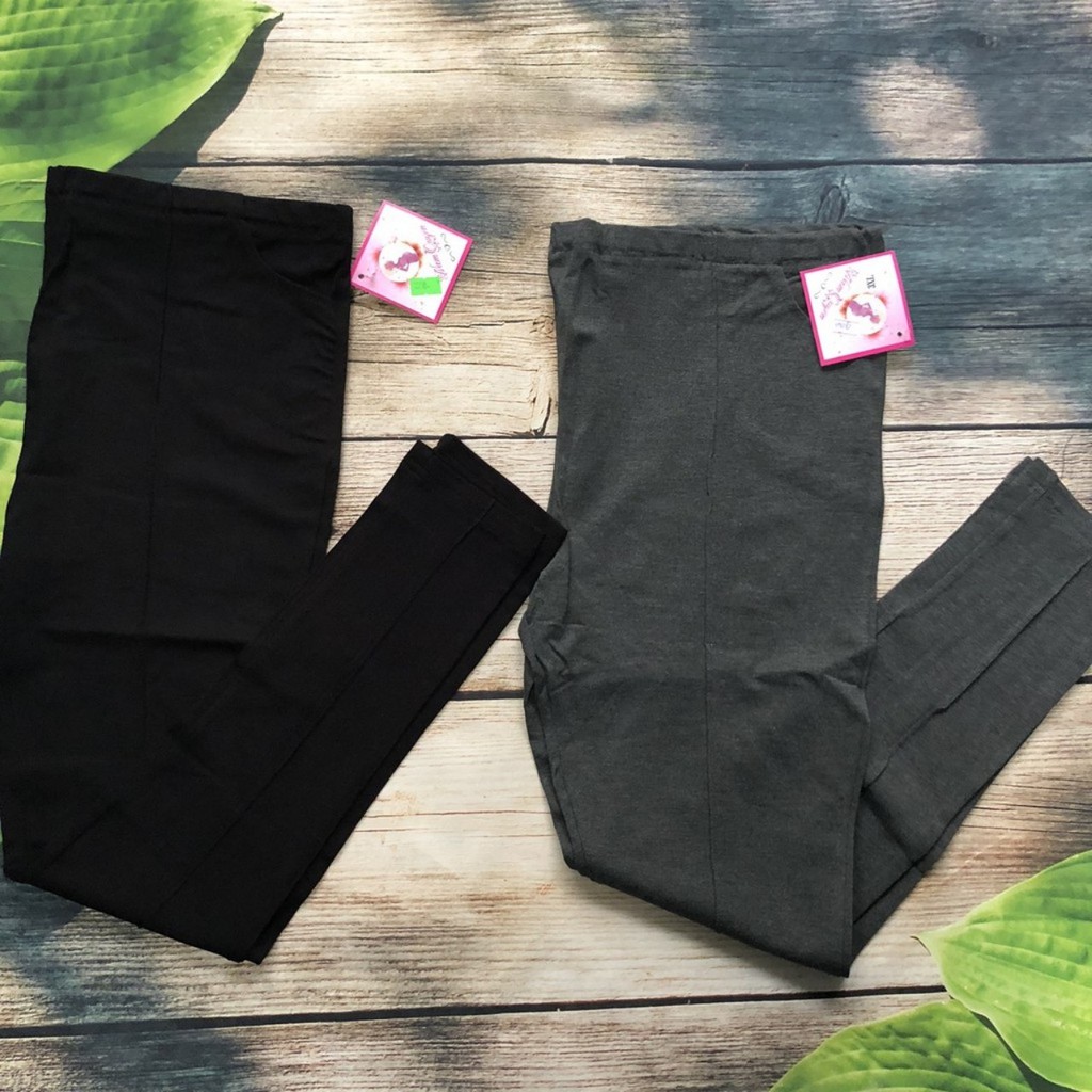 Quần bầu CHẤT COTTON CÓ GÂN co giãn 4 chiều, thấm hút mồ hôi QB558