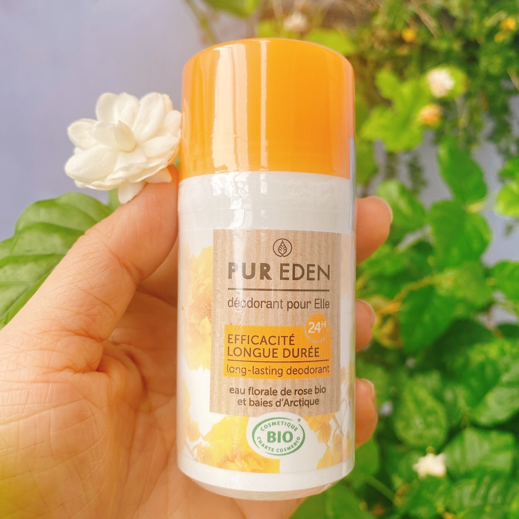 Dayshee Lăn Khử Mùi Hữu Cơ Pur Eden Long Lasting Effectiveness Deodorant 50ml - màu vàng