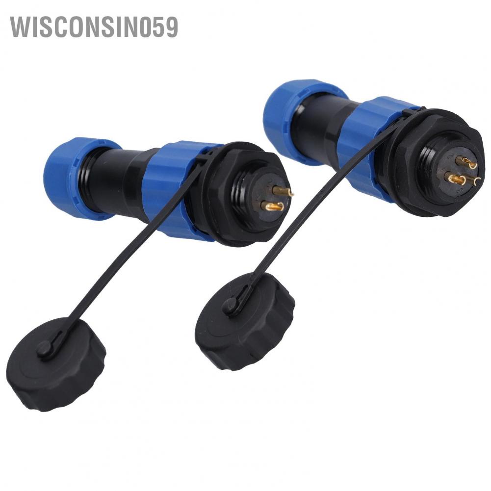 Wisconsin059 Aviation Plug Socket Durable Stable Safe Reliable Corrosion Resistance Connector for Program Controlled Machines