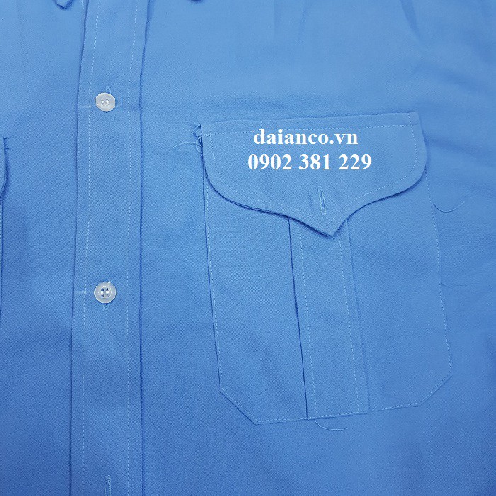 Áo đồng phục bảo vệ vải kate Ford mát loại I - đủ size | BigBuy360 - bigbuy360.vn