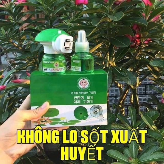 Đèn đuổi muỗi Hàn Quốc  (Chính hãng )