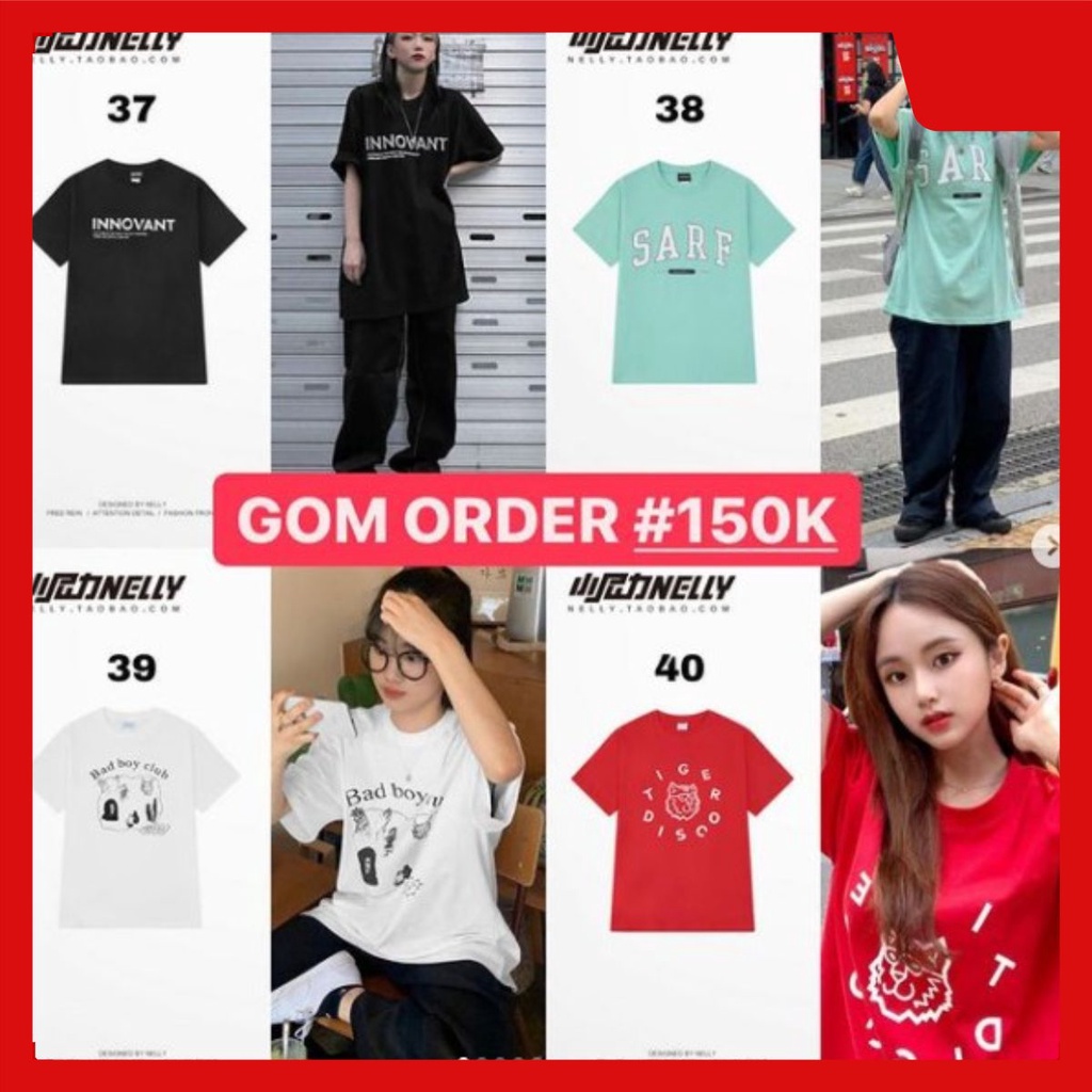 (Trả đơn order) Áo phông Nelly in hình