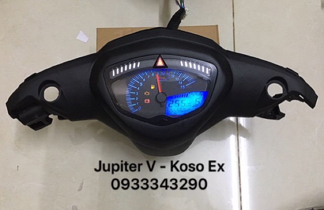 Trọn Bộ Bợ Cổ Jupiter Chế Đồng Hồ Koso Ex