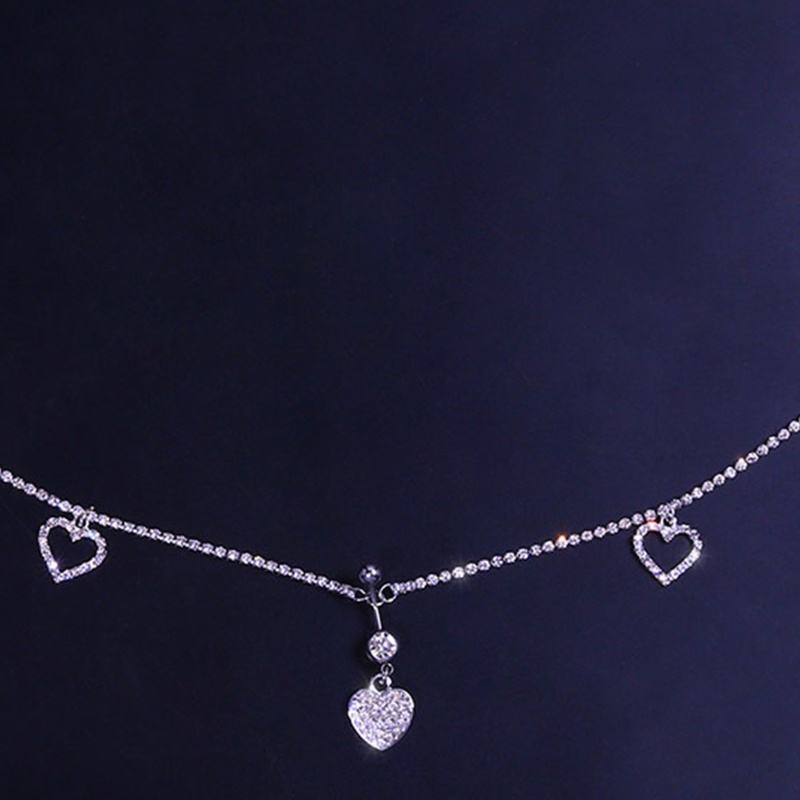 Dây Xích Đeo Thắt Lưng Có Mặt Trái Tim Trang Trí Cho Nữ