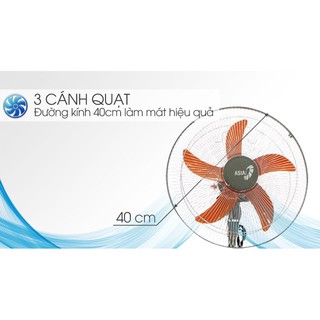 Combo 2 quạt lửng Asia