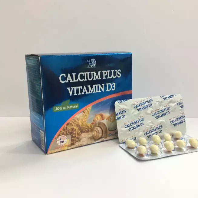 Calcium Plus Vitamin D3 - Bổ sung canxi, vitamin D3 cho bà bầu và tăng chiều cao cho trẻ