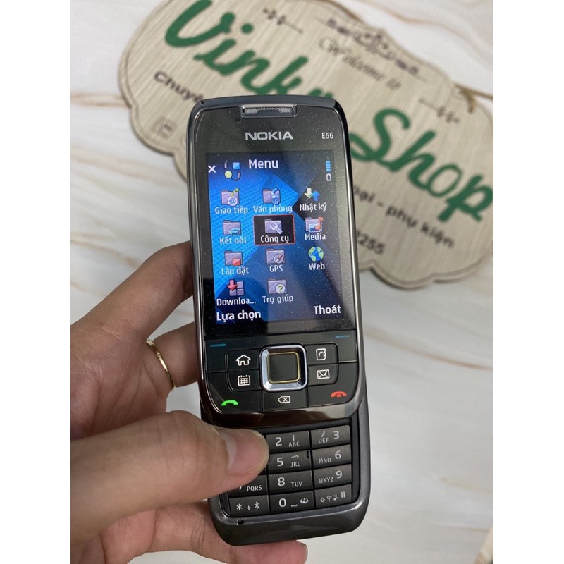 [Mã ELMS05 giảm 5% đơn 300k]Điện Thoại Nokia E66 Nắp trượt sang trọng