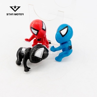 Người nhện Spider man gắn đuôi xe máy, xe điện, Ô tô nghộ nghĩnh