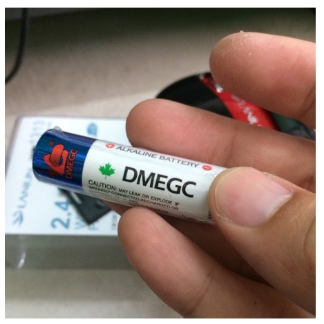 Combo 4 viên Pin AA Alkaline DMEGC 2.600mah Dung lượng cao cho chuột không dây | Fuhlen A09B