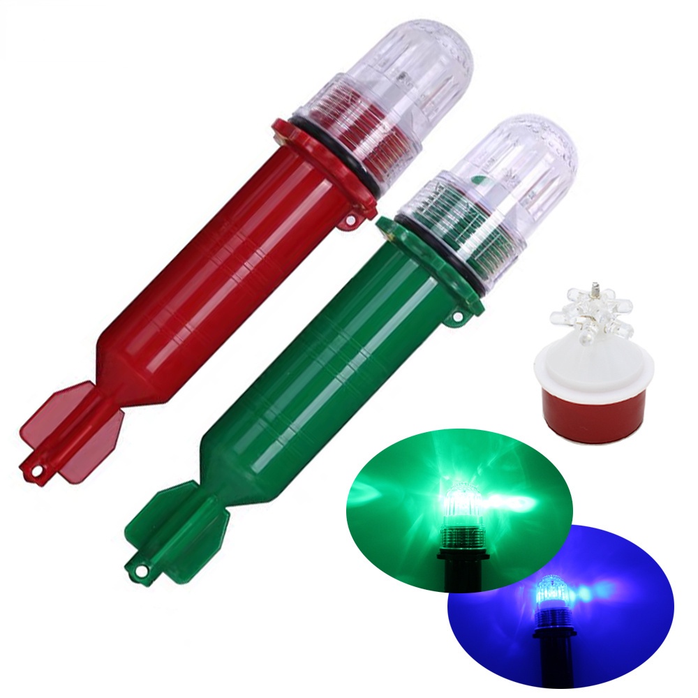 Đèn LED Câu Cá Nổi Chống Nước Hai Màu Sắc