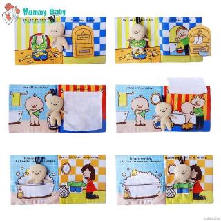 Sách vải 3D nhiều màu sắc cho bé