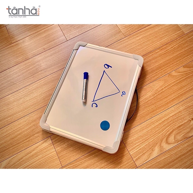 Bảng từ 2 mặt xếp gấp gọn Kid Mate, KIDMATE 30x40cm ( tặng set 4 bút, xoá ).