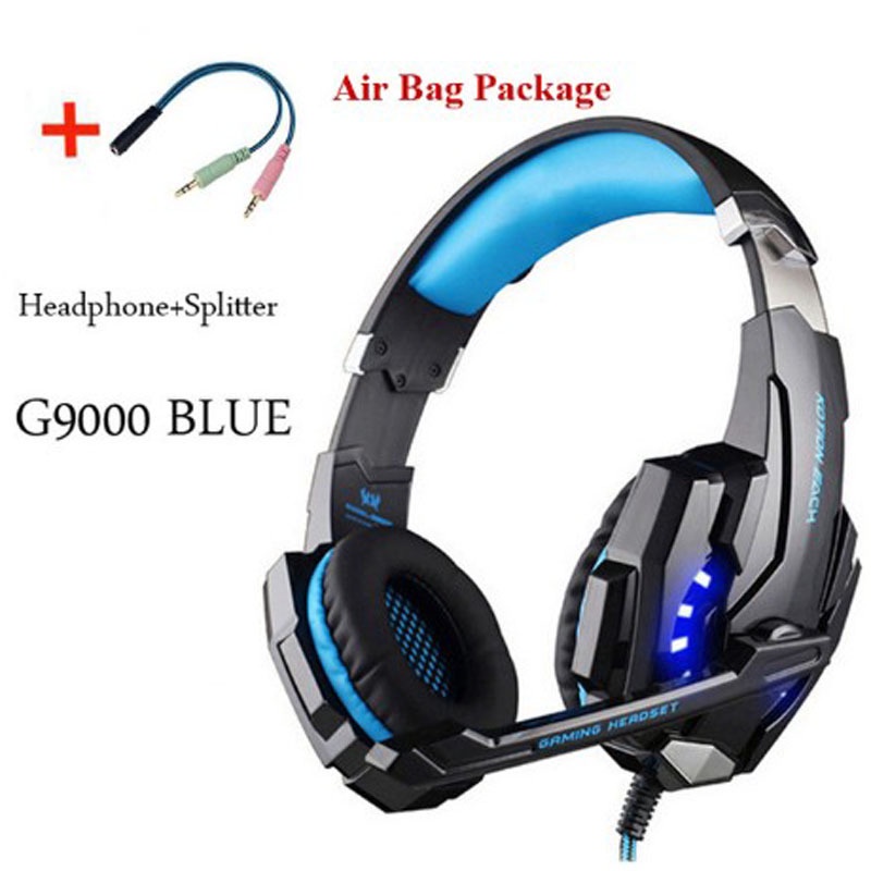 Headphone Gaming headset （KOTION Each -G9000) Gaming headphone Tai Nghe Chơi Game Có Dây PS4X/BOX 3.5MM+USB