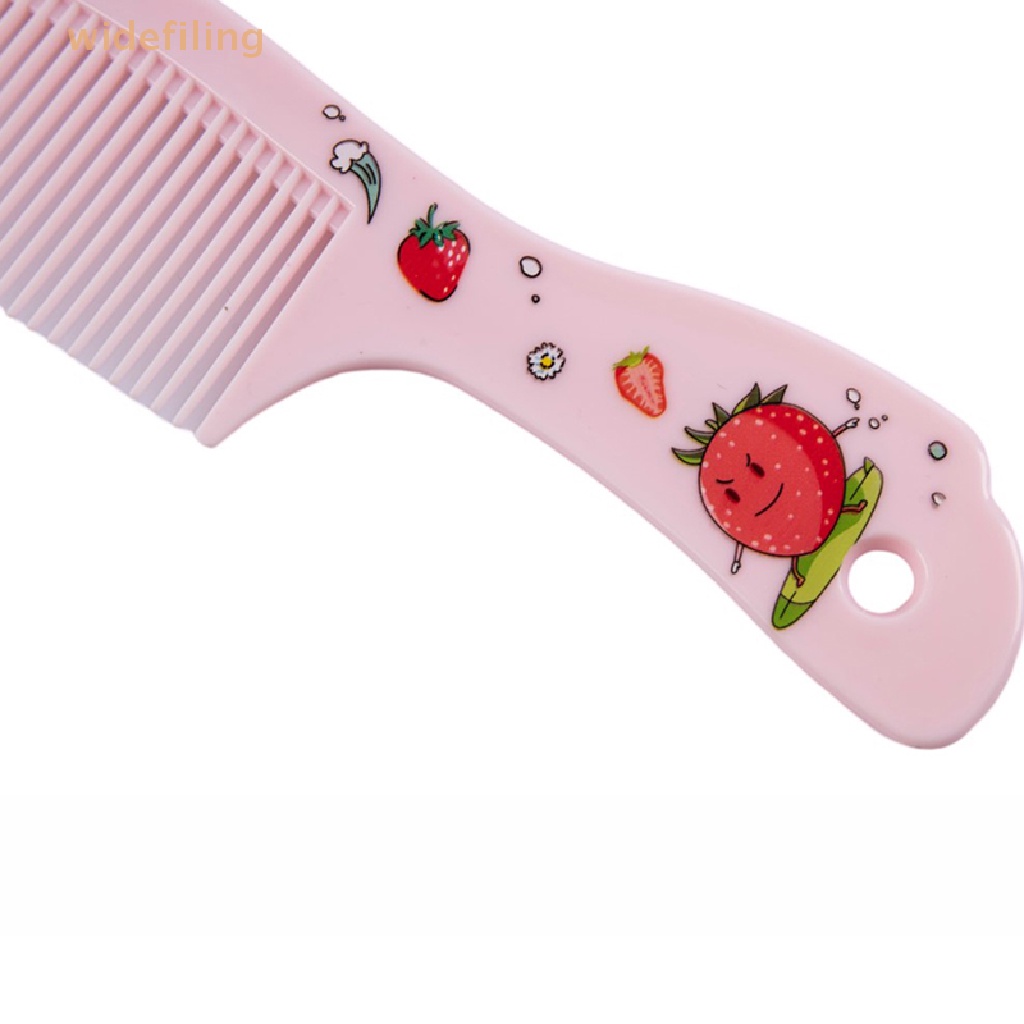 Bộ 1 / 2 Lược Đuôi Nhọn Chống Tĩnh Điện Dễ Thương Cho Bé