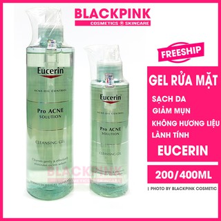 Gel Rửa Mặt Eucerin Proacne Cleasing - giảm mụn, dành cho da nhờn mụn