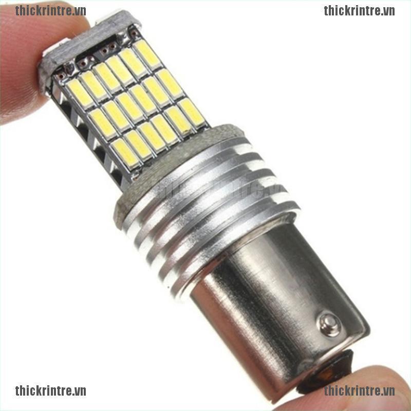 Đèn led Canbus P21W / 5W Bay15d 45 led smd 4014 1157 Chất Lượng Cao