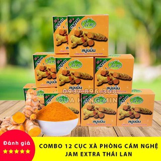 Xà Phòng Cám Nghệ Jam Extra Thái Lan