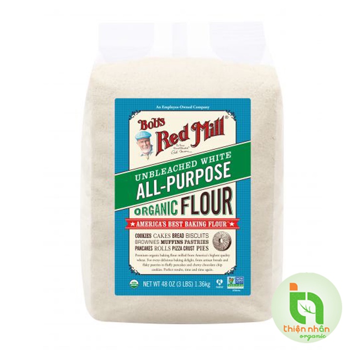 Bột mì đa dụng Bob's Red Mill 1.36kg/ 2.27kg - Unbleached All Purpose Flour