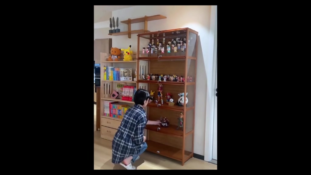 LACCOHUG Tủ trưng bày bằng  tủ Kính Trong Suốt  kính dễ dàng cài đặt khách phòng tắm ban công | BigBuy360 - bigbuy360.vn