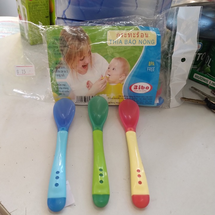 Thìa báo nóng Bibo