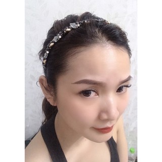 ( HÀNG MỚI VỀ ) Bờm tóc nữ đính đá thời thượng