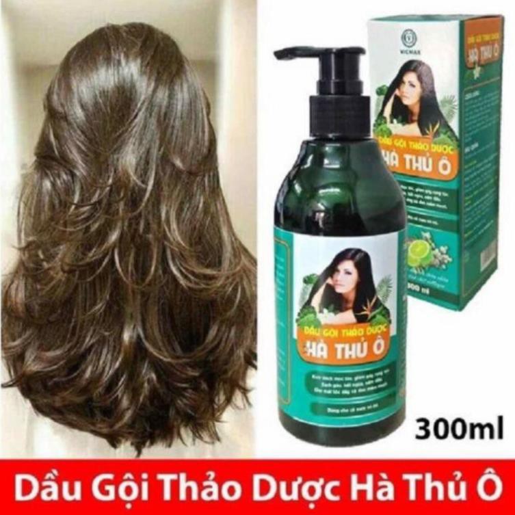 Dầu gội Hà Thủ Ô 300 ml đen và mượt tóc | BigBuy360 - bigbuy360.vn