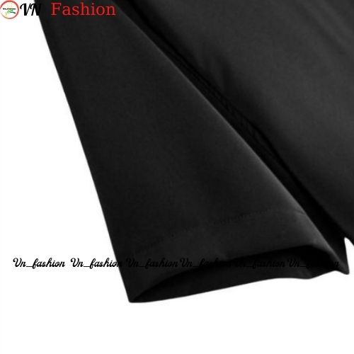 Áo sơ mi ngắn công sở hàn quốc nam đẹp Cộc Tay Đen, Trắng Vn_fashion