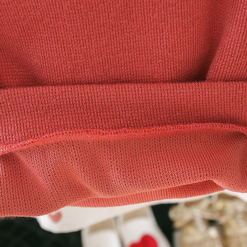 ♕ babyme ღBaby Girls Heart Pattern Dresses Long Flare Sleeve Sundress + Sweater