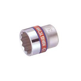 Đầu tuýp ngắn 3/8 inch bông hệ inch size 1/4"===> 1/2"Kingtony 3330S