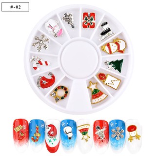 Khay Nails, Trang trí Móng tay Noel Giáng Sinh