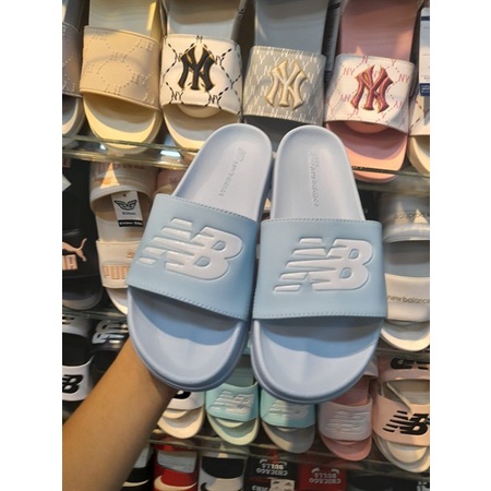 Dép quai ngang nữ Newbalance 1101 đế dép cao su Eva cao cấp chống trơn trượt