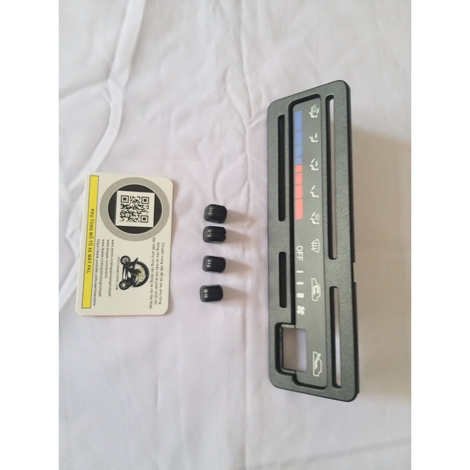 Nắp chụp và nút Bản điều khiển điều hòa AC Suzuki Wagon R+ 2001-2007 và các dòng xe tương ứng Giá 1 cái