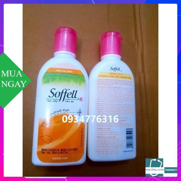 Kem xua muỗi Soffell 60ml