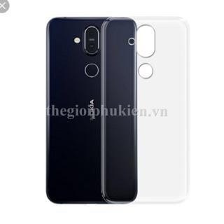 Ốp lưng dẻo cho Nokia X7/ Nokia 7.1 Plus silicon trong suốt