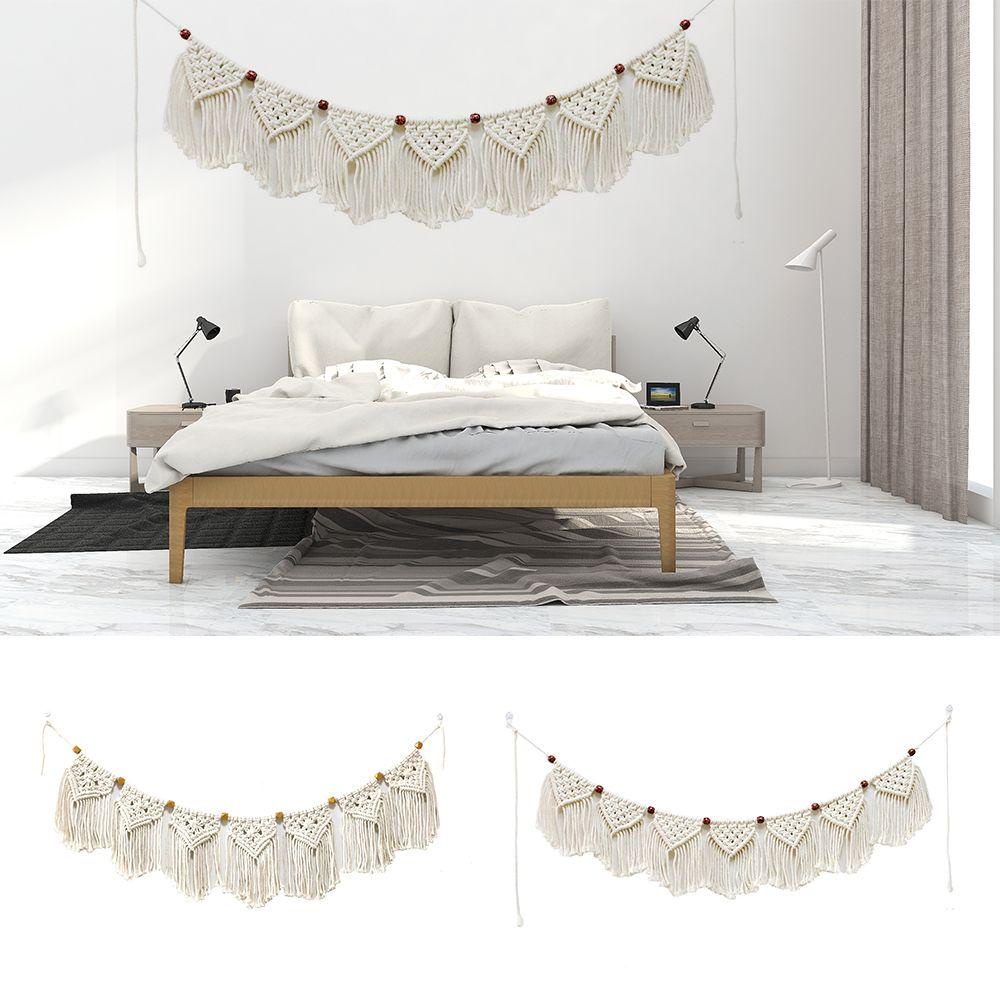 SUENIN Dây Tua Rua Treo Tường Trang Trí Phòng Khách Phong Cách Boho