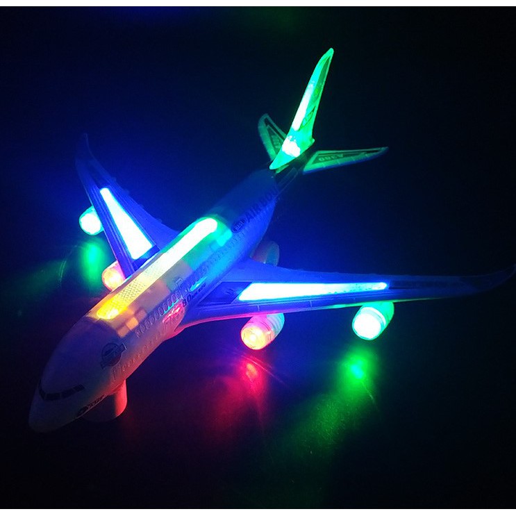 ĐỒ CHƠI Máy bay Airbus A380 đèn, nhạc 2 tầng